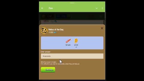 Rebus of the Day Zoo Answer Code 4 January 2025 #cryptoairdrops #funny #airdropopportunities