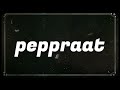 peppraat
