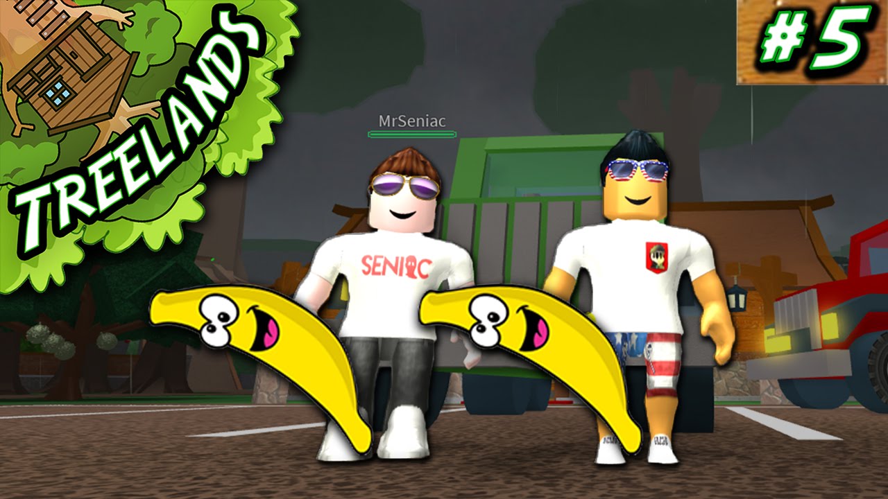 Treelands Ep 5 Banana Racing W Seniac Roblox Youtube