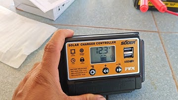 giới thiệu và hướng dẫn cho anh em mới về cách cài đặt sạc PWM Suoer 30A hệ 12v