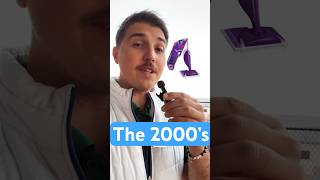The 2000’s where we perfected the art of lazy cleaning! #cleaning #history #janpro
