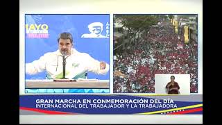 Discurso de Maduro este 1 de Mayo de 2024 por el Día del Trabajador: Anuncios salariales y más