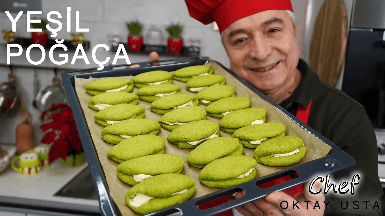 PASTANE POĞAÇASI MEŞHUR LABNELİ YEŞİL ❗️