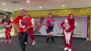 Calm Down - Rema || Launching Zumba Vol 100 Event || Zumba With Zin Lita