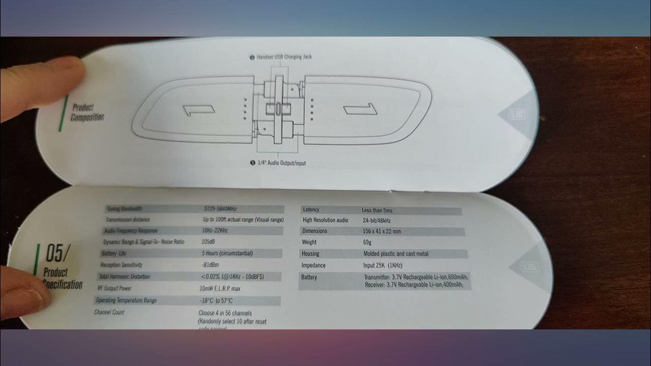 Guitar Wireless System, Westshell Wireless Guitar Transmitter Receiver