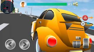 Real Car Taxi Driver : Traffic Simulator 2017 3D -#1 Android Gameplay screenshot 1