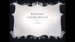 Video thumbnail of "Cache Royal - Paloma"