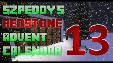 Minecraft Redstone Advent Calendar [Dec. 13th] - Win a Steam game every day