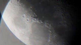 La Luna vista desde mi telescopio.