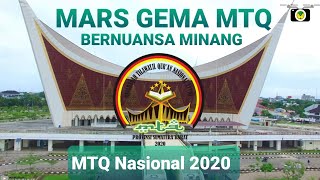MARS GEMA MTQ VERSI MINANG || MTQ Ke XXVIII SUMBAR 2020 || Drone View : beberapa Masjid Di Sumbar