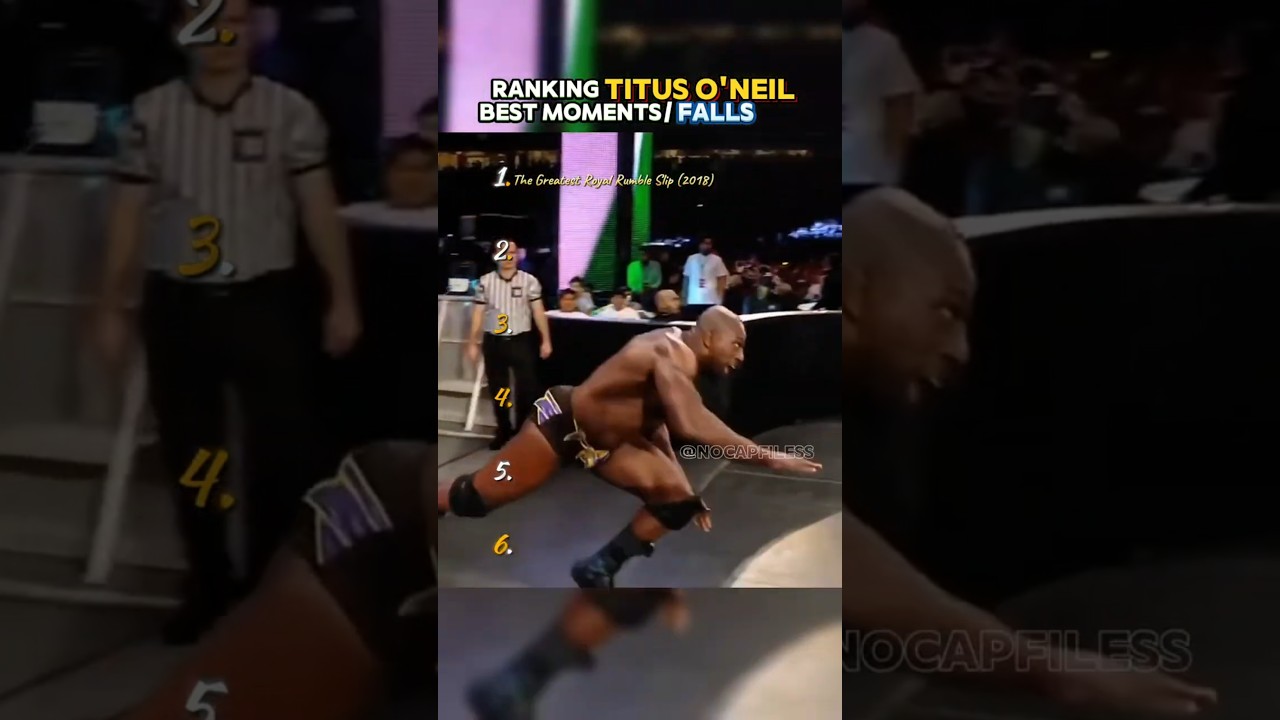 Titus O’Neil Being the Funniest Superstar in WWE 😂