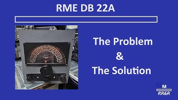 RME DB 22A Preselector WW2 Famous - Antenna Switch Repair / Unit Demonstration