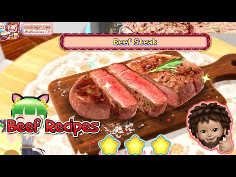 Cooking Mama: Cuisine! - Beef Recipes | Beef Steak