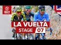 Vuelta a España 2019 Stage 7 Highlights: Steepest Climb Of La Vuelta 25% Gradients!!! | GCN Racing