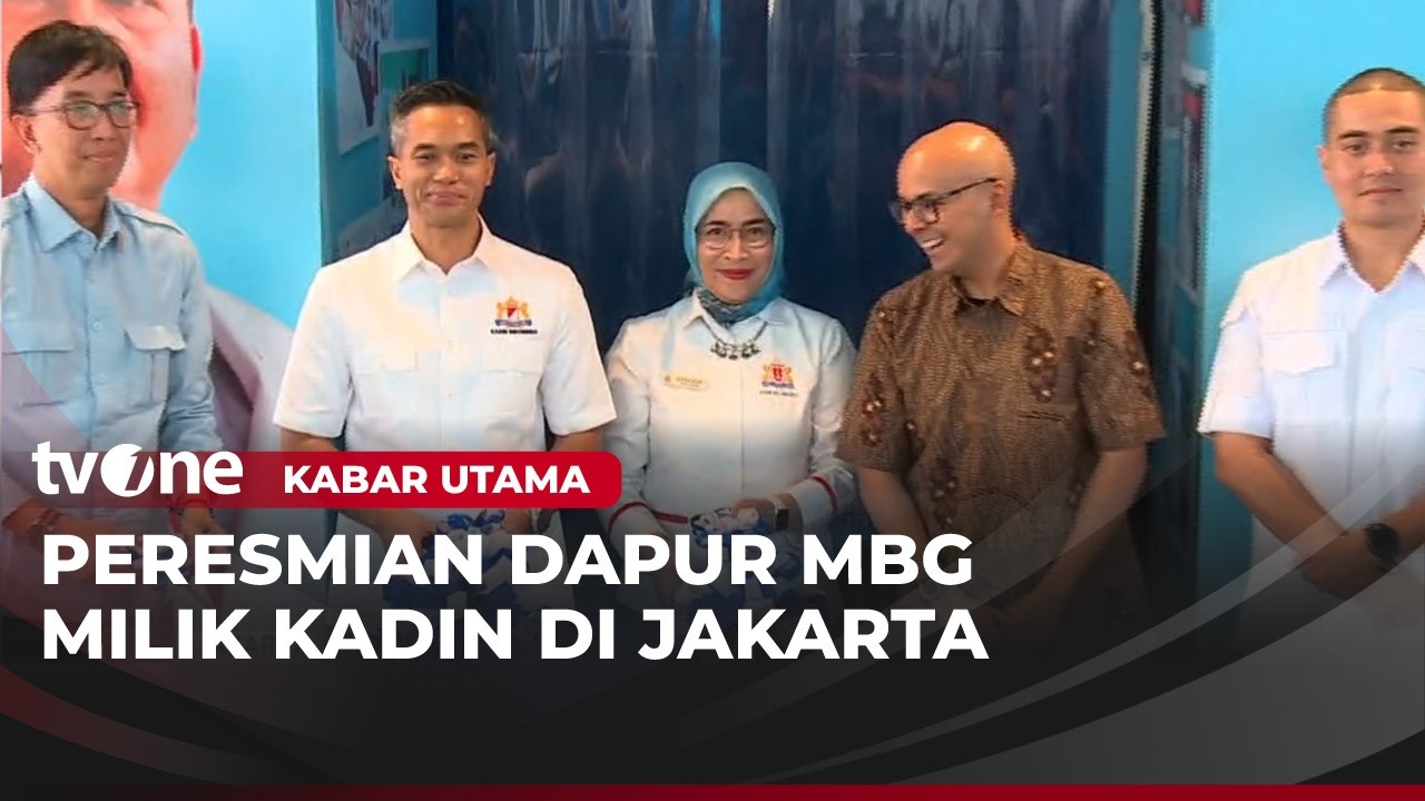 Anindya Resmikan Dapur MBG Milik Kadin di Jakarta Selatan | Kabar Utama