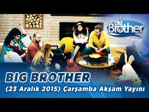 Big Brother Türkiye | 30. Bölüm | 23 Aralık 2015 | Çarşamba | Akşam Yayını