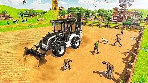 New Jcb 3dx Backhoe Machine Loading Red Mud In Mahindra Tractors | Jcb and Tractor Cartoon Video