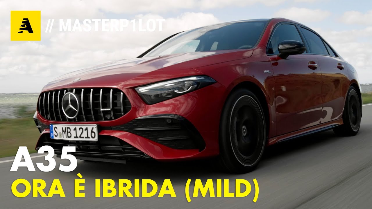 Mercedes CLASSE A 35 AMG restyling | La 2023 è (omologata) IBRIDA...