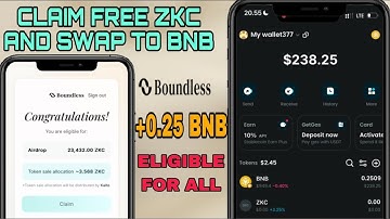 Claim Free Boundless Airdrop ZKC - 0.25 BNB in TrustWallet