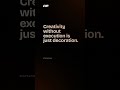 Creativity Without Execution Is Just Decoration. #Creativity #Execution #Success