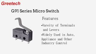 Micro Switchminiature Micro Switch Subminiature Micro Switch Dustproof Micro Switch