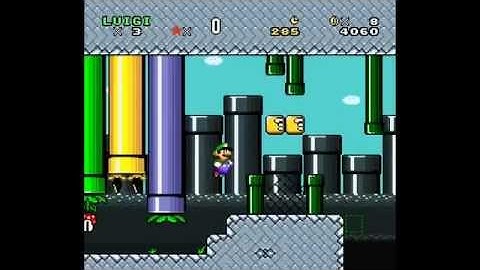 SMW Custom Level: Ninji Oil Factory PREVIEW