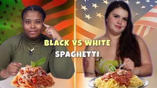 Strangers Try Each Others Spaghetti Black Vs White