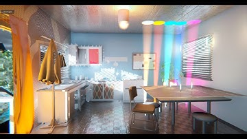 LUMINA real time Global Illumination, with Sky Master volumetric lighting - clouds & Oceanis water