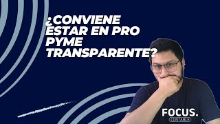 ¿Cuándo CONVIENE el Pro Pyme TRANSPARENTE?