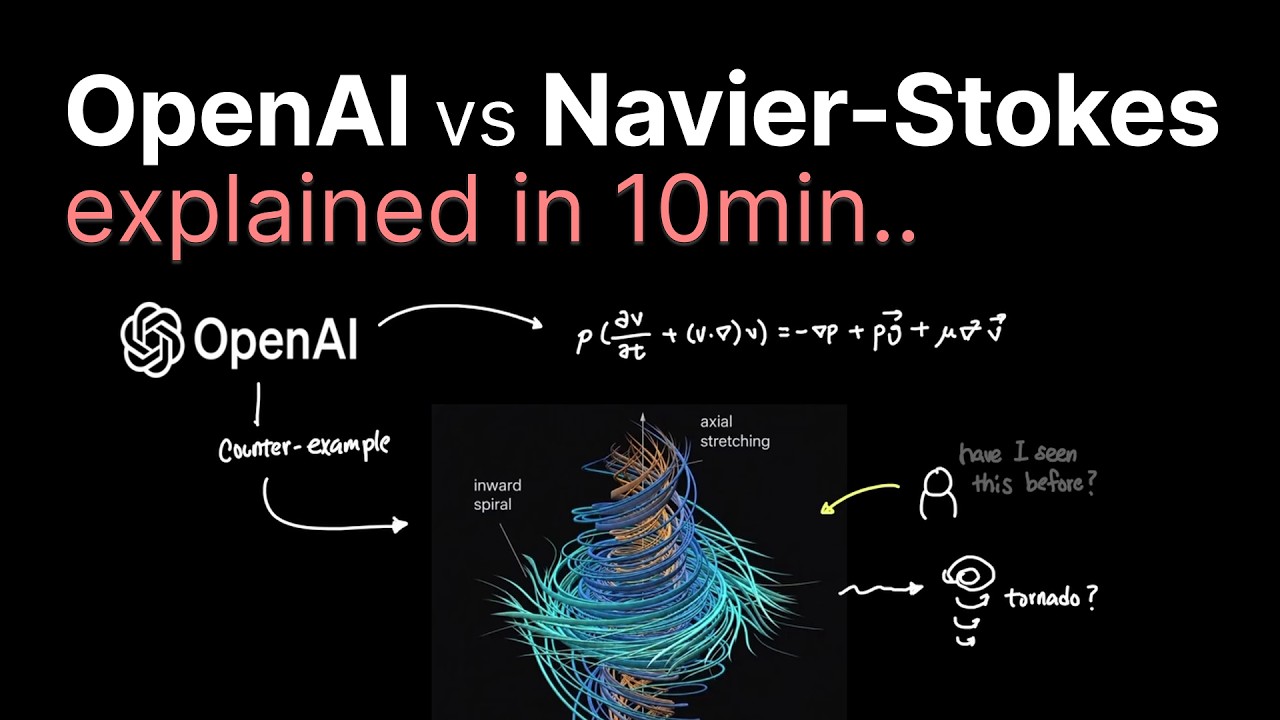 Can AI Solve the Million-Dollar Math Problem? OpenAI and Navier-Stokes