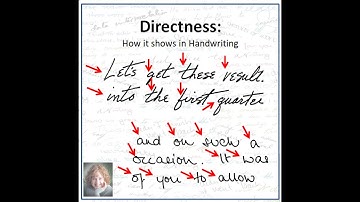 Direct Thinking & how it shows in Handwriting (Graphology) #shorts