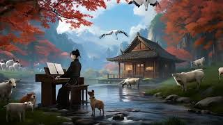 Dreams float by on rivers echo