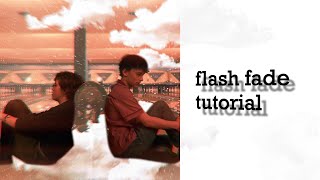flash fade tutorial | after effects (AE) tutorial