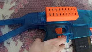 nerf worker swordfish test fire video