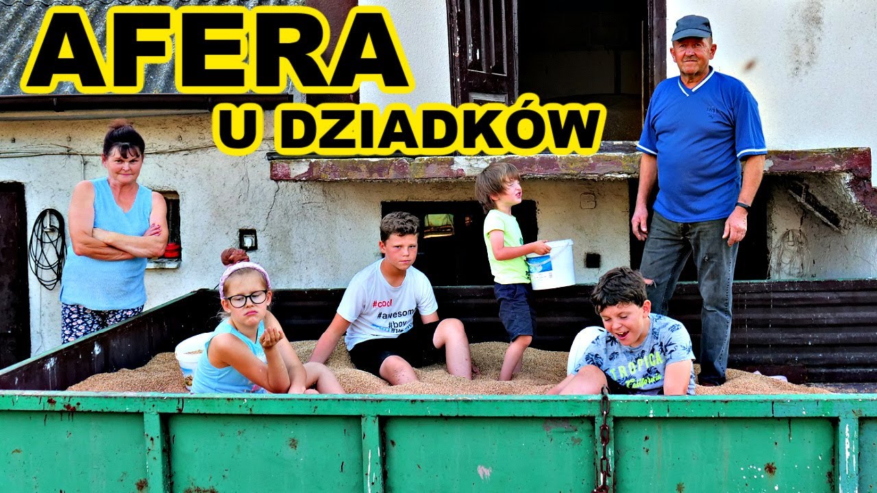 AFERA U DZIADKÓW !!! DOSTALIŚMY KARĘ !!!