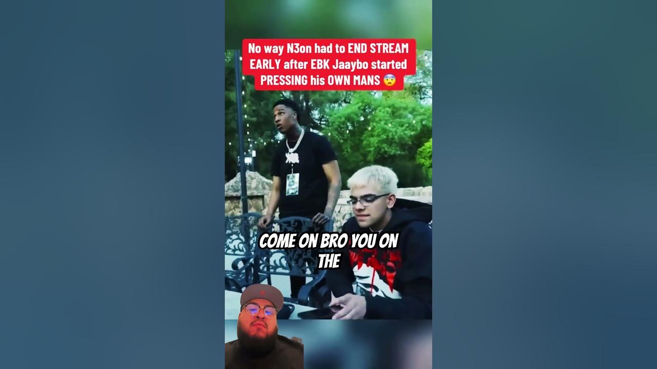 N3on’s Hilarious Scared Reaction to EBK Jaaybo 😭