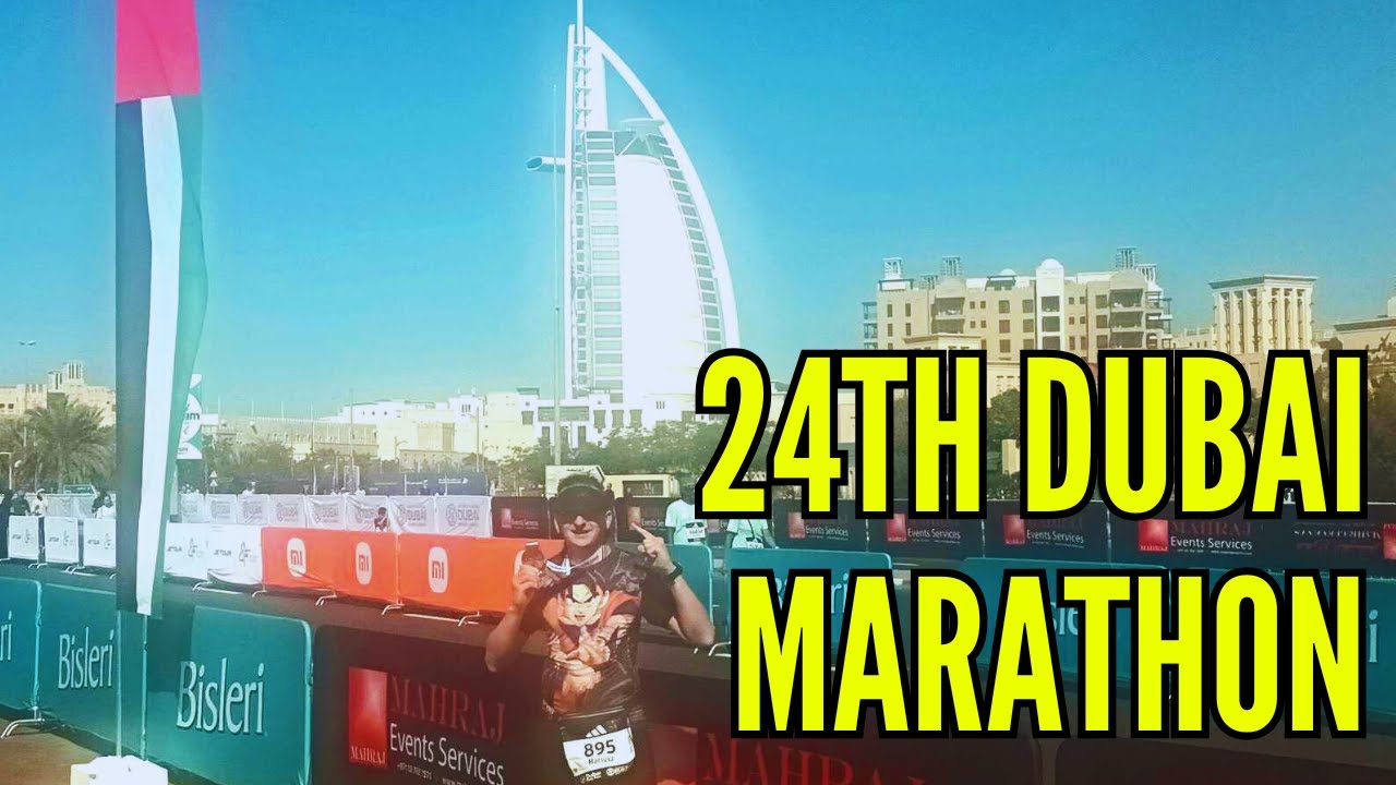 Zdobyłem Najstarszy Maraton na Bliskim Wschodzie! | 24th Dubai Marathon GoPro