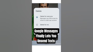 Google Messages Finally Lets You Unsend Texts #google