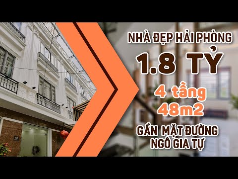 nhà hải phòng Update NHÀ ĐẤT HẢI PHÒNG || Chỉ từ 1,8 tỷ sở hữu ngay căn nhà 4 tầng gần mặt đường Ngô Gia Tự | HAPPYHOME☑️