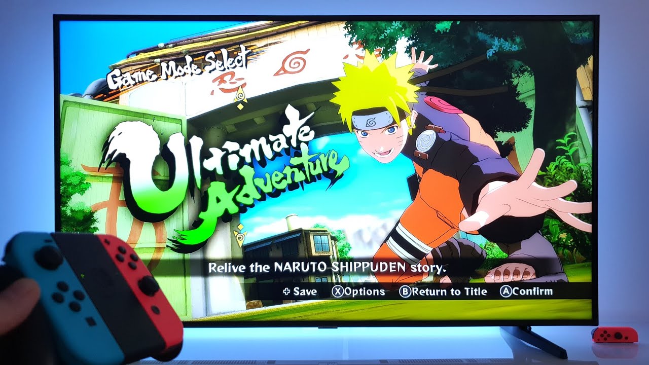 SHIPPUDEN: NARUTO dock TV - Ninja STORM 4K Nintendo mode Ultimate Full Switch Burst 3 YouTube