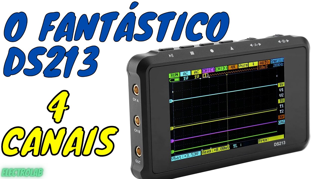 Miniware DS213's fantastic 04-channel oscilloscope! - YouTube