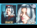  photoshop tutorial  karimova elina vexel art  part 4  face 