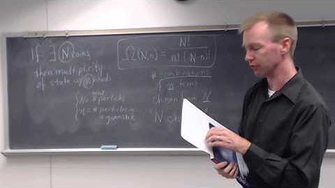 Thermodynamics 2.1--2.2 Two-state systems, the Einstein model of a solid