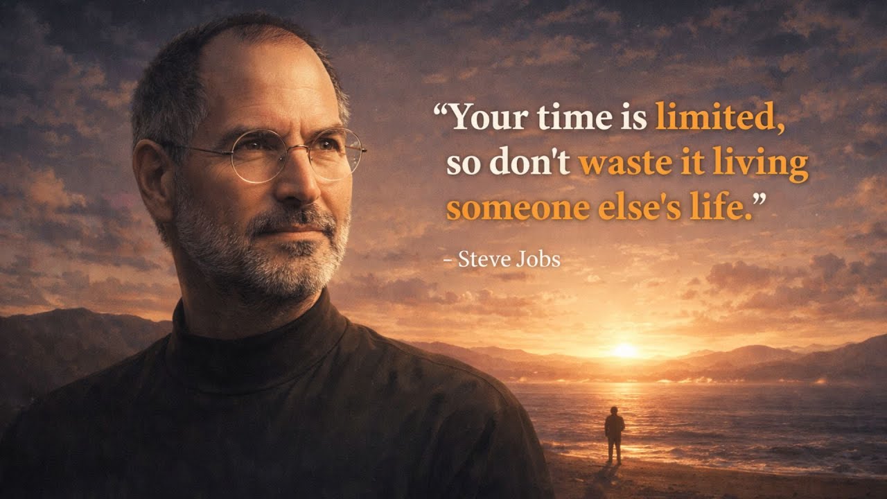 Steve Jobs’ Life-Changing Warning: Don’t Waste Your Life Living Someone Else’s Dream