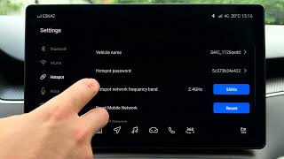 MG M6 EV – How to Reset Mobile Network