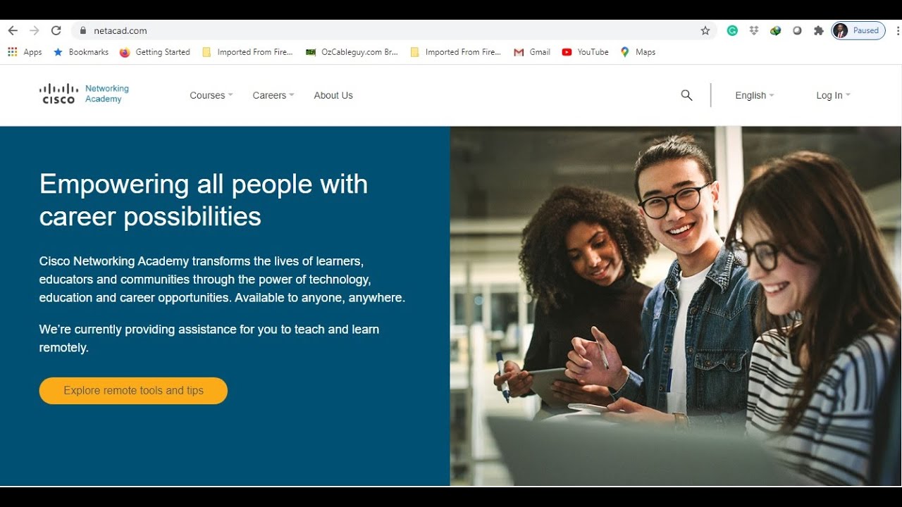 CISCO Netacad Enrolment