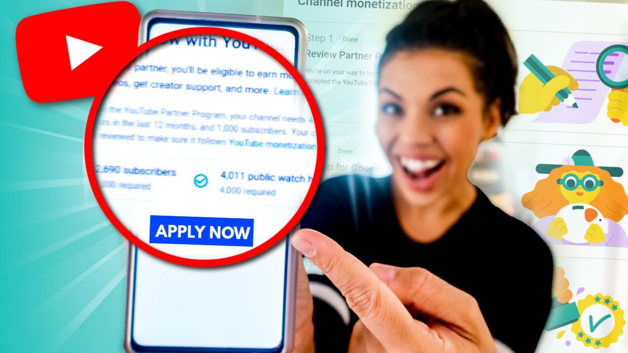 HOW TO APPLY YOUTUBE MONETIZATION AND GOOGLE ADSENSE 2021 IN JUST 3 ...