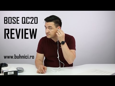BOSE QC20 - Cele mai deștepte dopuri de urechi