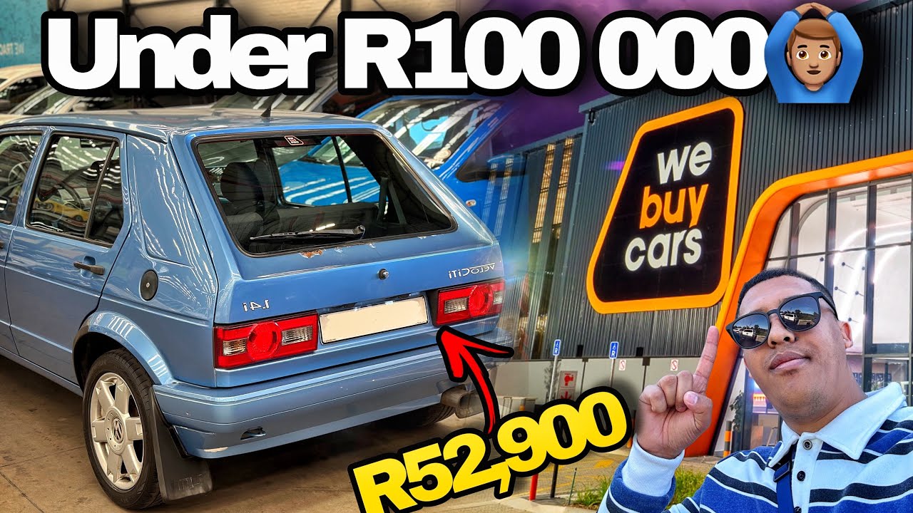 I found cars under R100,000 at WEBUYCARS!! - YouTube