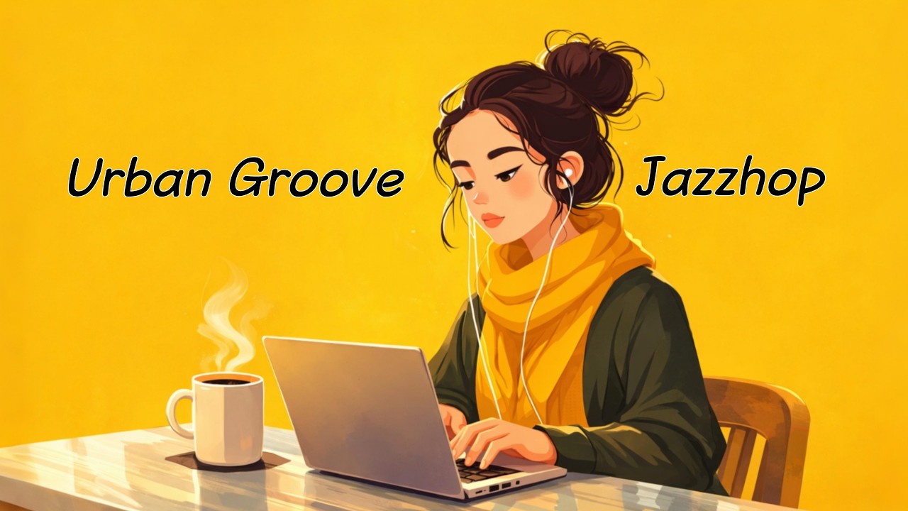 노트북 앞에 앉아 이 리듬을 틀면, 거기가 어디든 나만의 작업실 | Urban Groove Jazzhop Mix